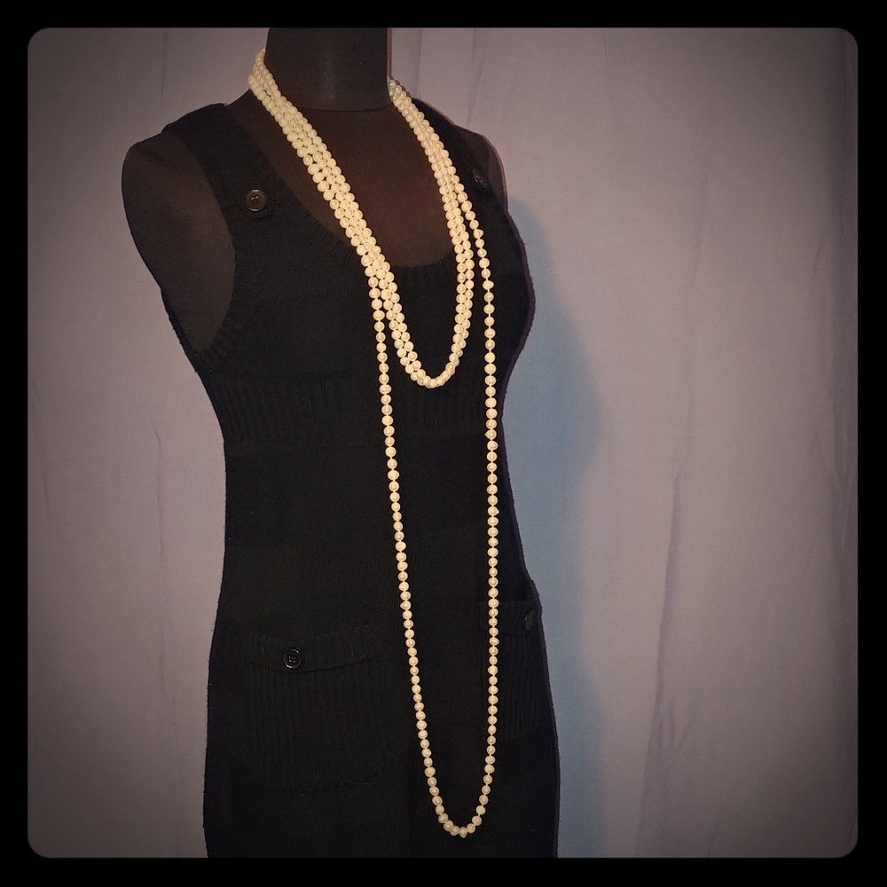 Long Pearl Necklaces